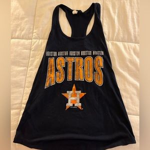 Houston Astros racerback tank - size L